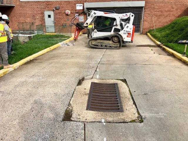 Read more about the article Concrete Driveway Repair for Apartment Complex in Washington DC