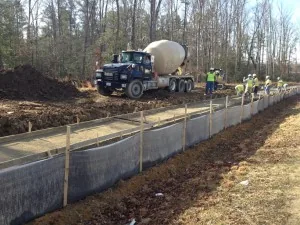 Read more about the article Today Is The Last Day Pouring At The Clover Hill Project Located In Richmond VA