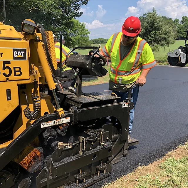 Read more about the article Fire Station Parking lot paving project near Midlothian